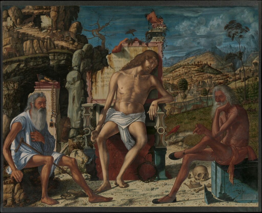 La méditation sur la Passion, par Vittore Carpaccio, entre 1480 et 1510