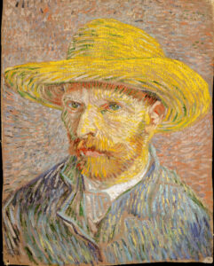 Vincent van Gogh, Autoportrait au chapeau de paille, The Metropolitan Museum of Art