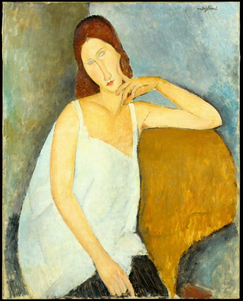 Jeanne Hébuterne
Amedeo Modigliani, 1919, The Metropolitan Museum of Art