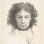 Self-portrait, Goya (Francisco de Goya y Lucientes), drawing, The Metropolitan Museum of Art