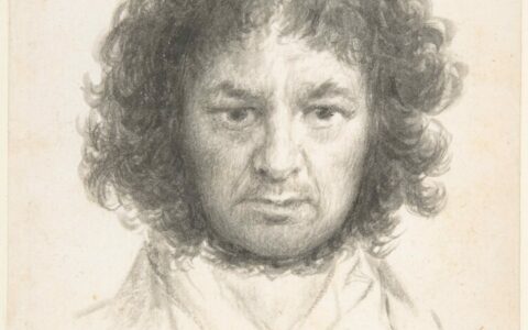 Self-portrait, Goya (Francisco de Goya y Lucientes), drawing, The Metropolitan Museum of Art