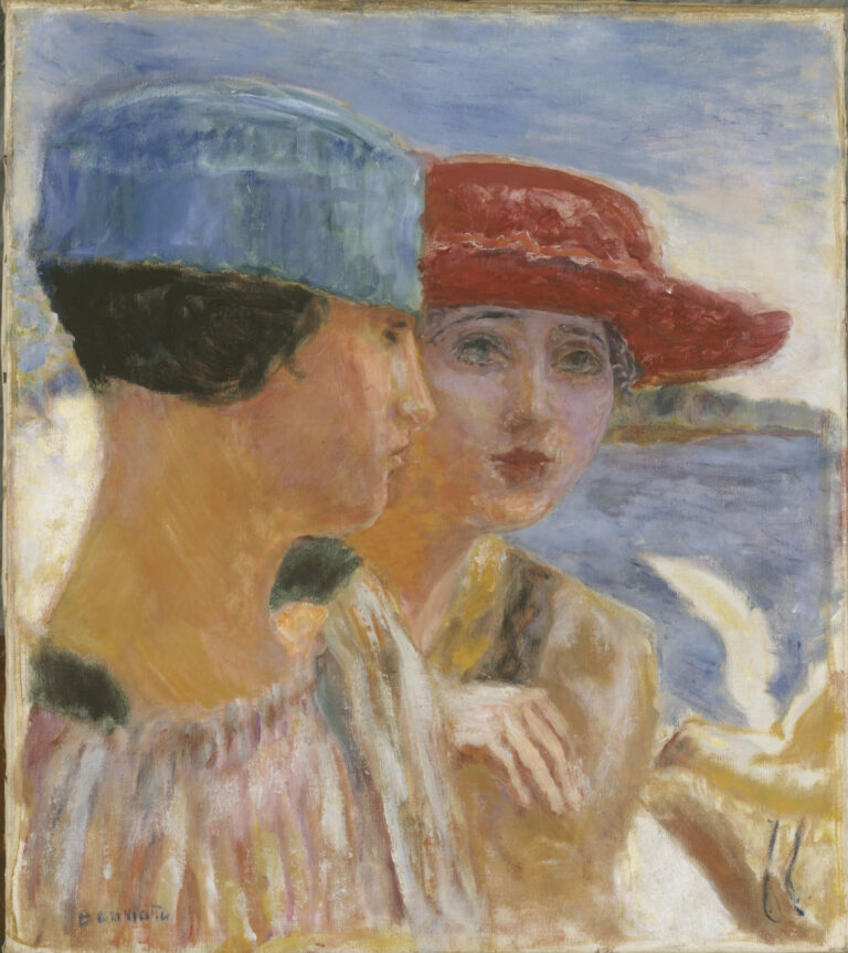 Jeunes filles à la mouette, peint par Pierre Bonnard en 1917