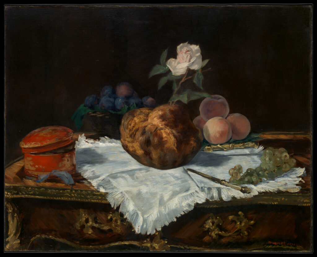 La Brioche, par Édouard Manet, en 1870