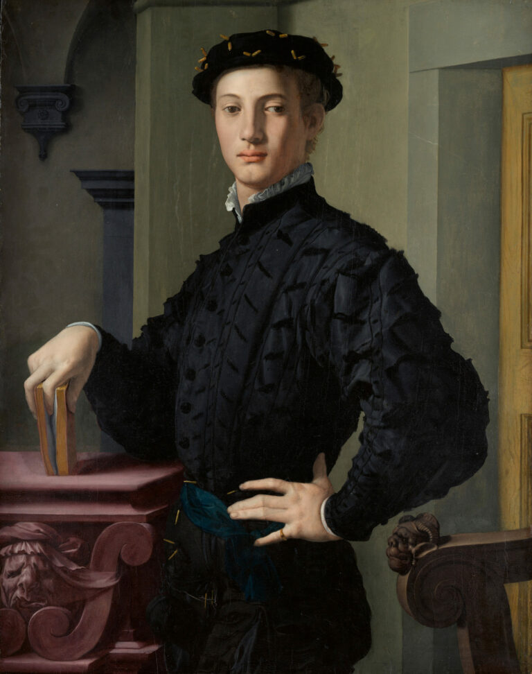 Portrait d'un jeune homme, par Bronzino (Agnolo di Cosimo di Mariano), Années 1530, The Metropolitan Museum of Art, New York