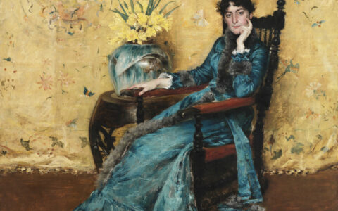 Portrait of Dora Wheeler, by William Merritt Chase, 1882–1883