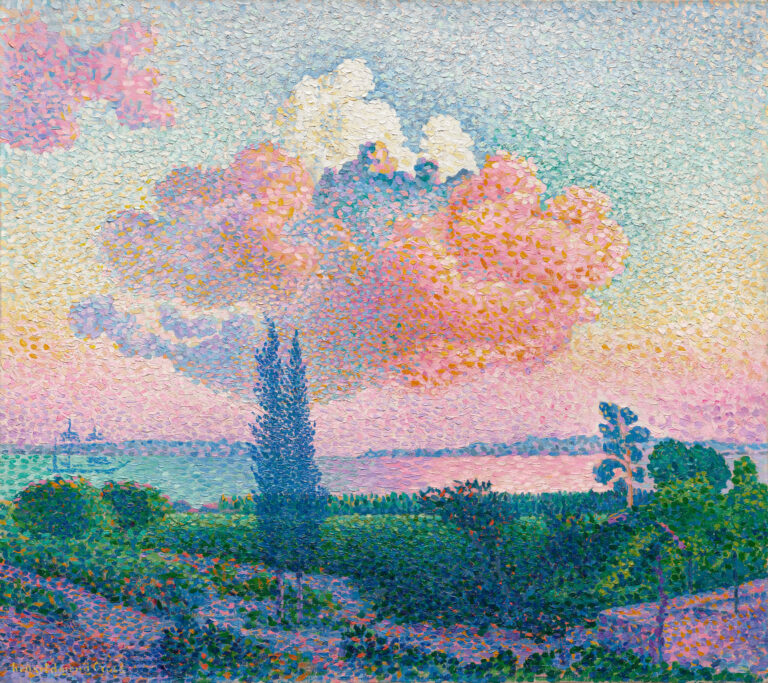 The Pink Cloud, c. 1896, by Henri-Edmond Cross