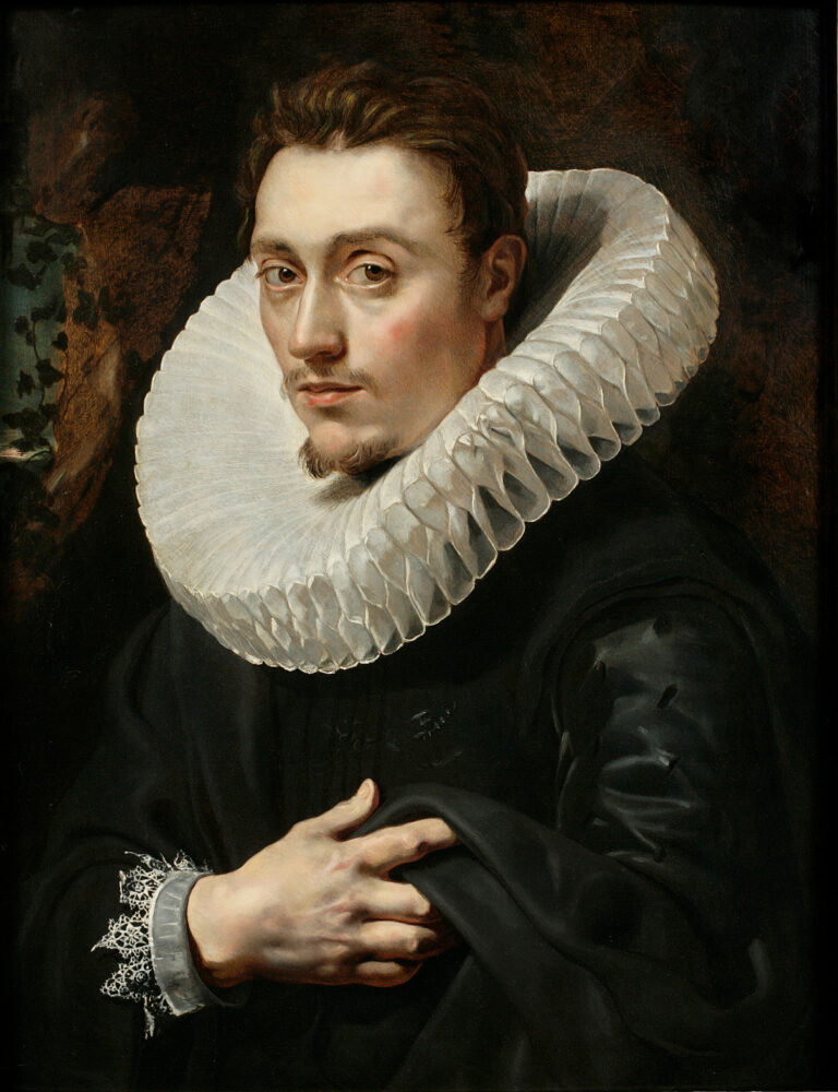 Pierre Paul Rubens, Portrait de jeune homme, vers 1613-1615, huile sur panneau. Clark Art Institute, don de la Fondation Aso O Tavitian, 2025.1.49