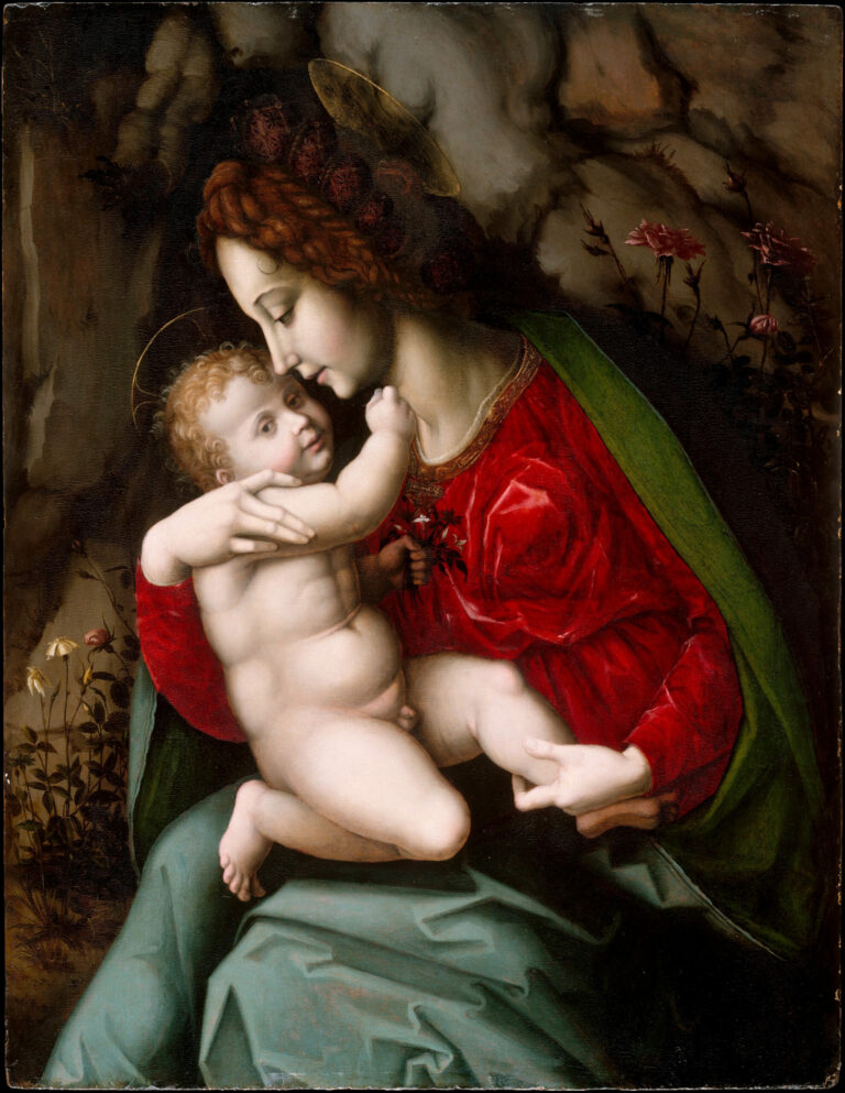 Vierge à l'enfant, par Francesco d'Ubertino Verdi, dit Bachiacca, Probablement du début des années 1520