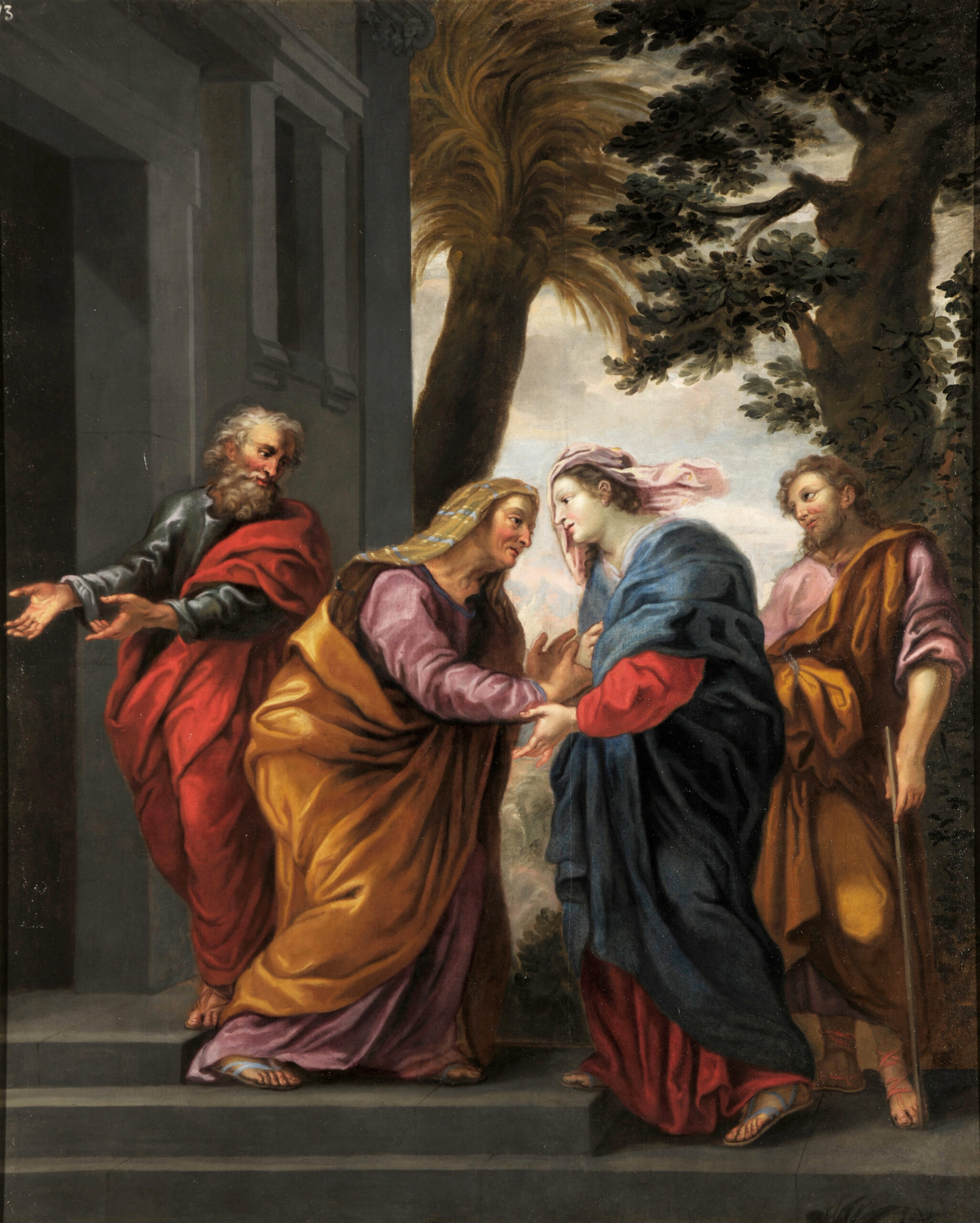 attributed to Noël HALLÉ, The Visitation, Reims, Musée des Beaux-Arts (inv. 795.1.113) Photo: © Christian Devleeschauwer