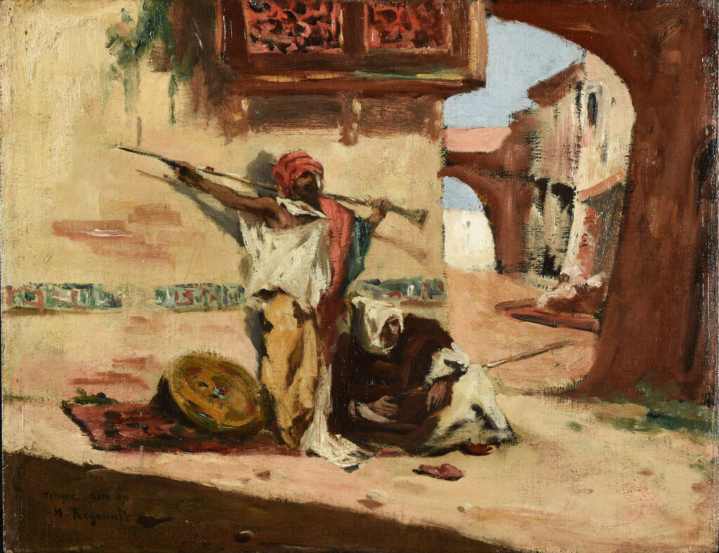 Henri Regnault, Moroccan Sentinel, Reims, Museum of Fine Arts (inv. 907.19.221) Photo: © Christian Devleeschauwer