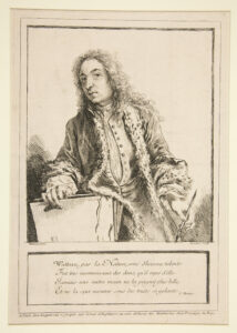 Autoportrait par Antoine Watteau, vers 1727, Yale University