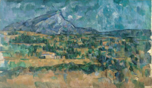 Mont Sainte-Victoire, by Paul Cézanne, circa 1902-1906