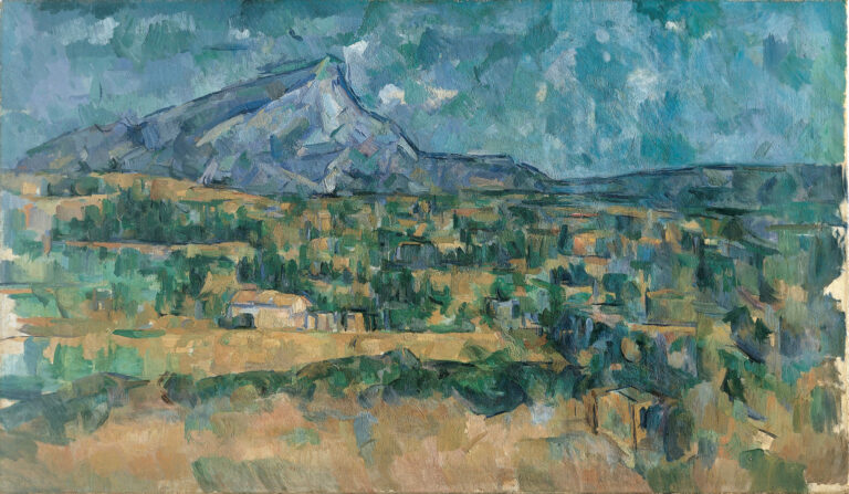 Mont Sainte-Victoire, by Paul Cézanne, circa 1902-1906