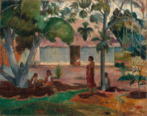 The Large Tree, 1891, by Paul Gauguin