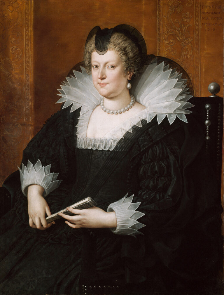 Marie de Médicis, en 1616, par Frans Pourbus le Jeune
