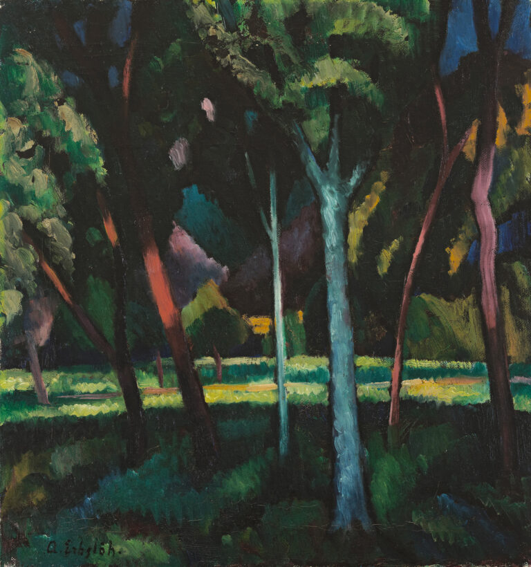 Adolf Erbslöh, Soir d'été, vers 1911