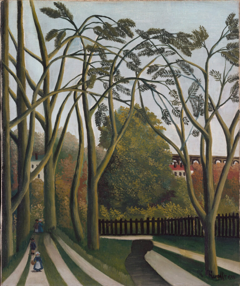 The Banks of the Bièvre near Bicêtre, by Henri Rousseau (le Douanier), circa 1908-1909