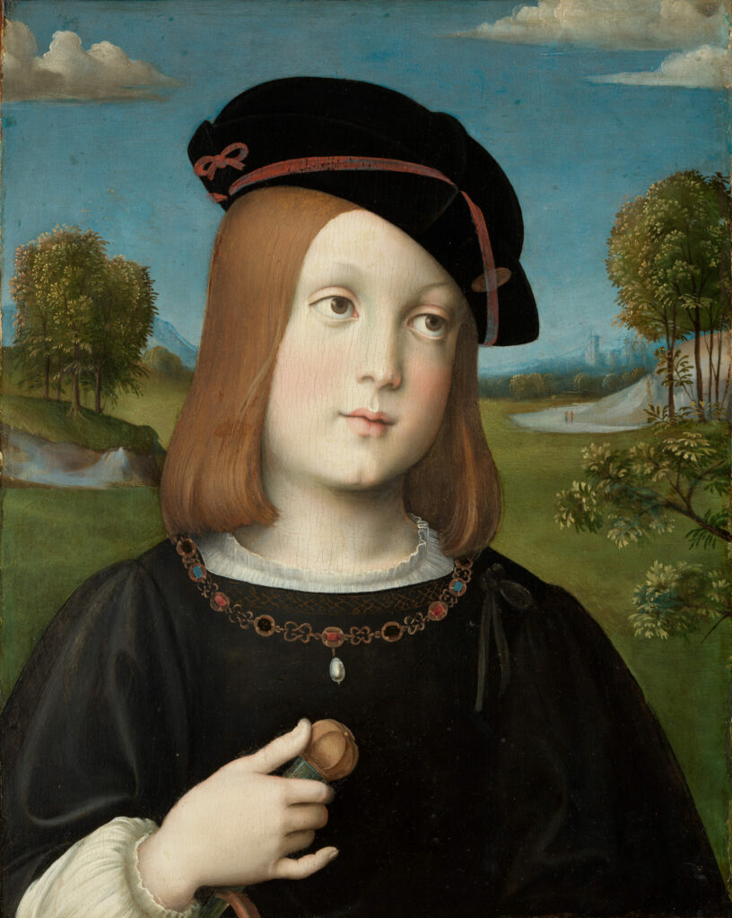 Frédéric de Gonzague (1500–1540), par Francesco Francia, en 1510
