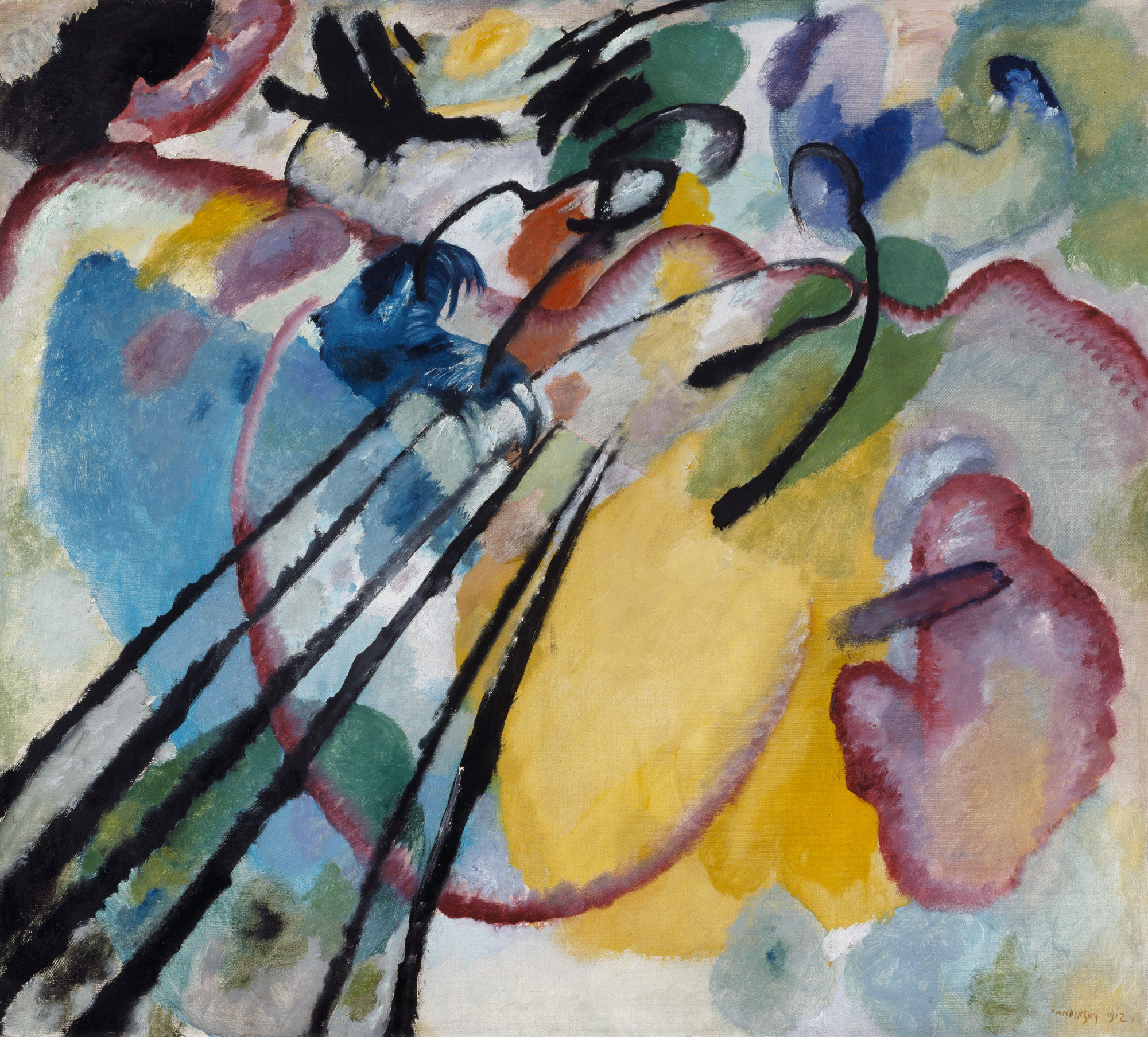 Wassily Kandinsky, Improvisation 26 (Rowing), 1912
