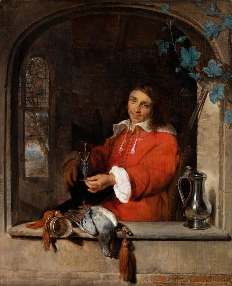 Gabriel Metsu, Le Chasseur, 1661