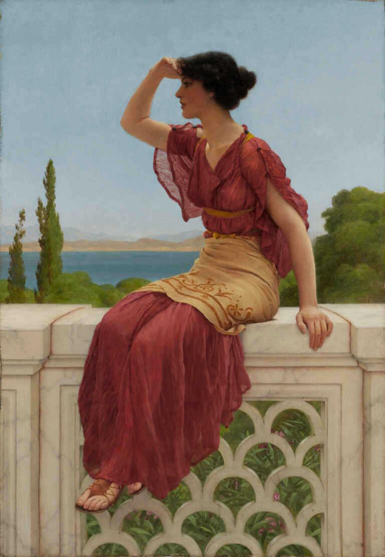The Signal, John William Godward, 1899, The J. Paul Getty Museum, Los Angeles