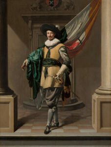 Portrait of Loef Vredericx as an Ensign, by Thomas de Keyser, 1626, Mauritshuis, The Hague