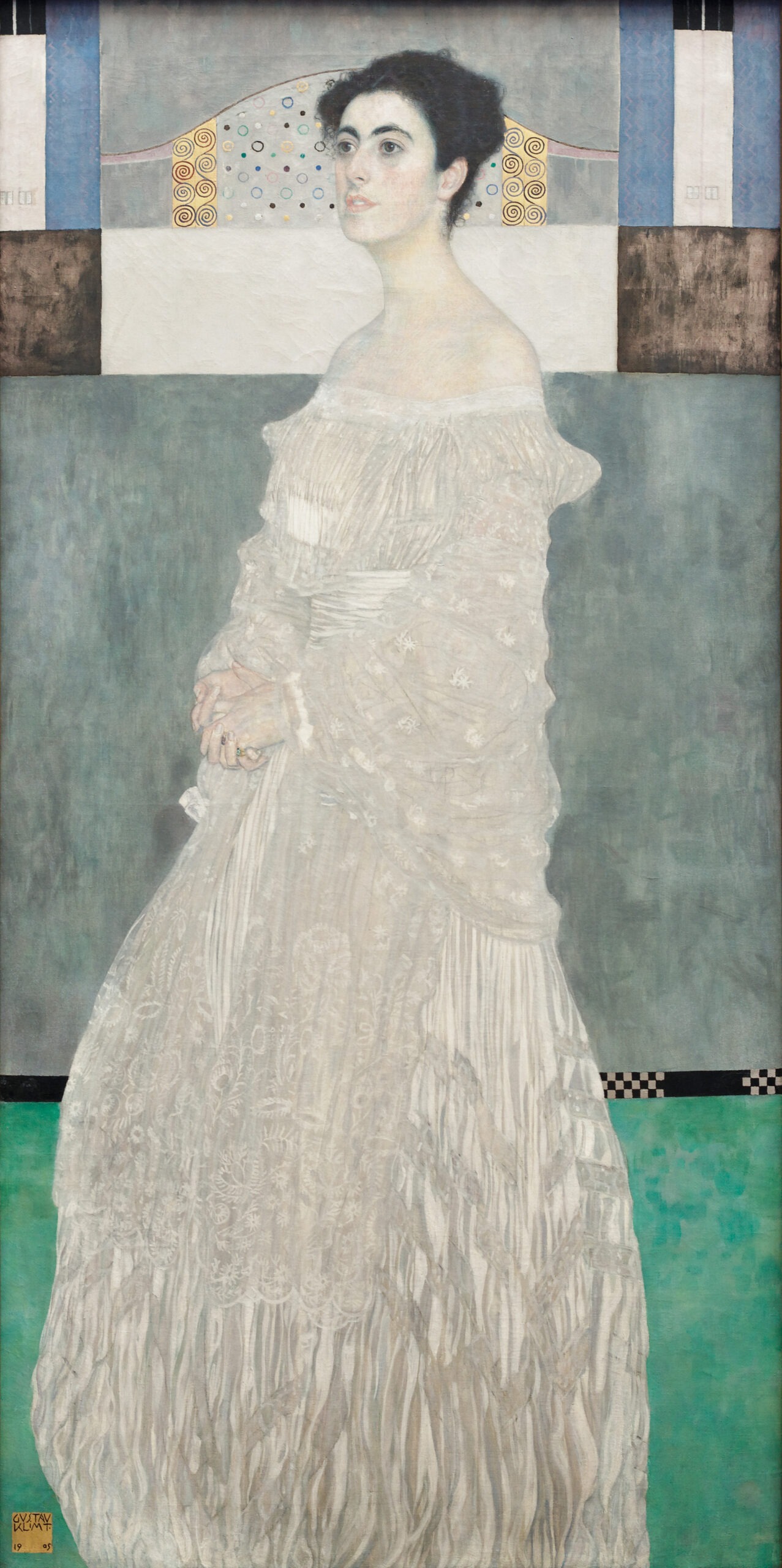 Margaret Stonborough-Wittgenstein, Gustav Klimt, 1905, Neue Pinakothek, Munich