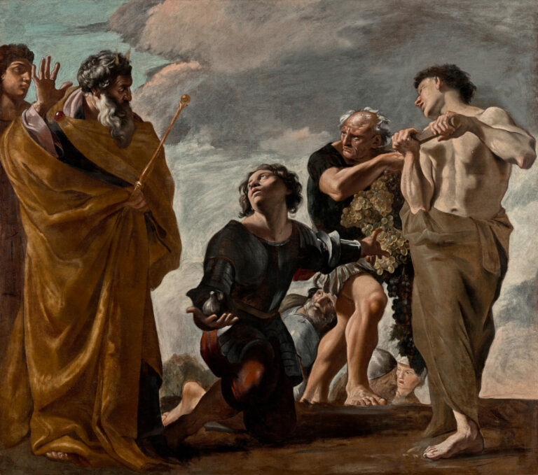 Moses and the Messengers from Canaan, Giovanni Lanfranco, 1621–1624, The J. Paul Getty Museum, Los Angeles