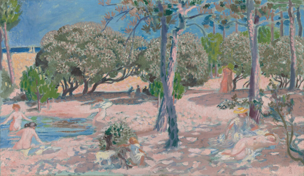 Maurice Denis, Journée d'été sur l'île de Noirmoutier, 1903, Collections de peinture de l'État de Bavière – Neue Pinakothek Munich