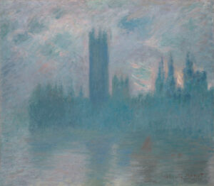Le Parlement de Londres, 1900–1901, par Claude Monet