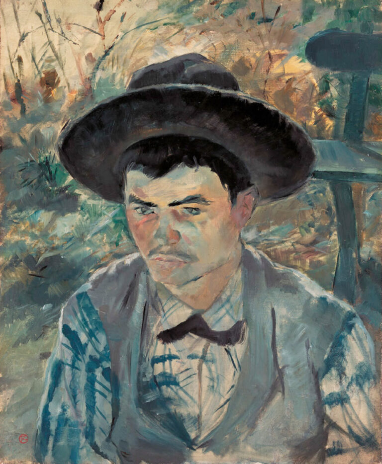 Henri de Toulouse-Lautrec, Le Jeune Routy au château de Céleyran, 1882