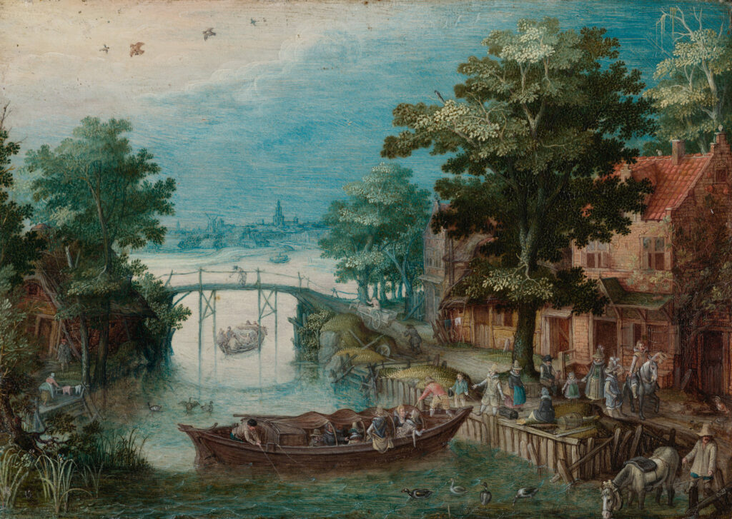 Christoffel Van den Berghe, Paysage d'été, vers 1615-1620