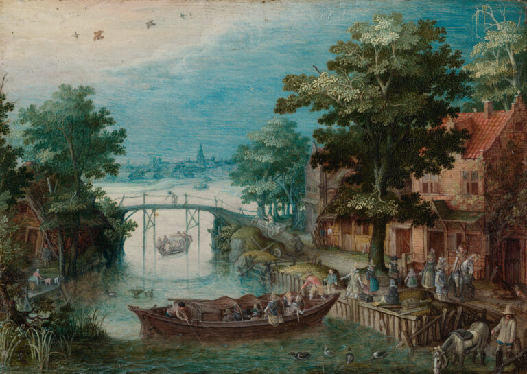 Christoffel Van den Berghe, Paysage d'été, vers 1615-1620
