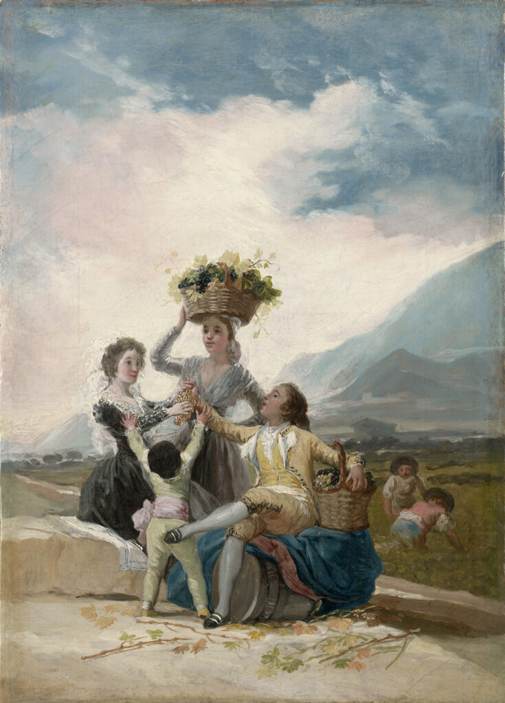 Autumn, Francisco de Goya y Lucientes, 1786, Clark Art Institute, Williamstown