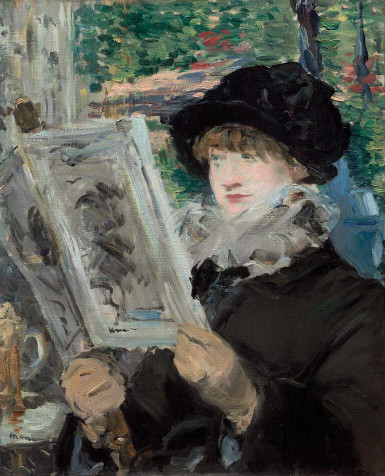 Woman Reading, Édouard Manet, 1880-1882, Art Institute of Chicago
