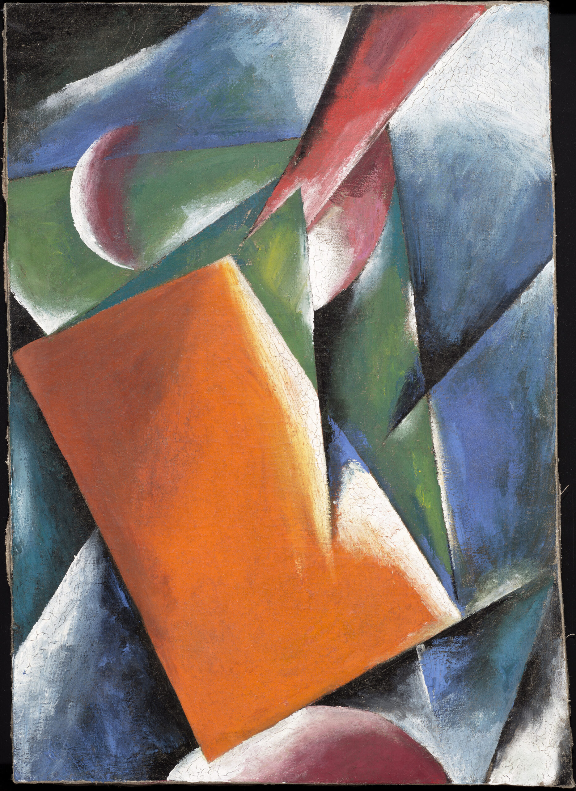 Architectonic Painting, Liubov Popova, circa 1917, Los Angeles County Museum of Art (LACMA)