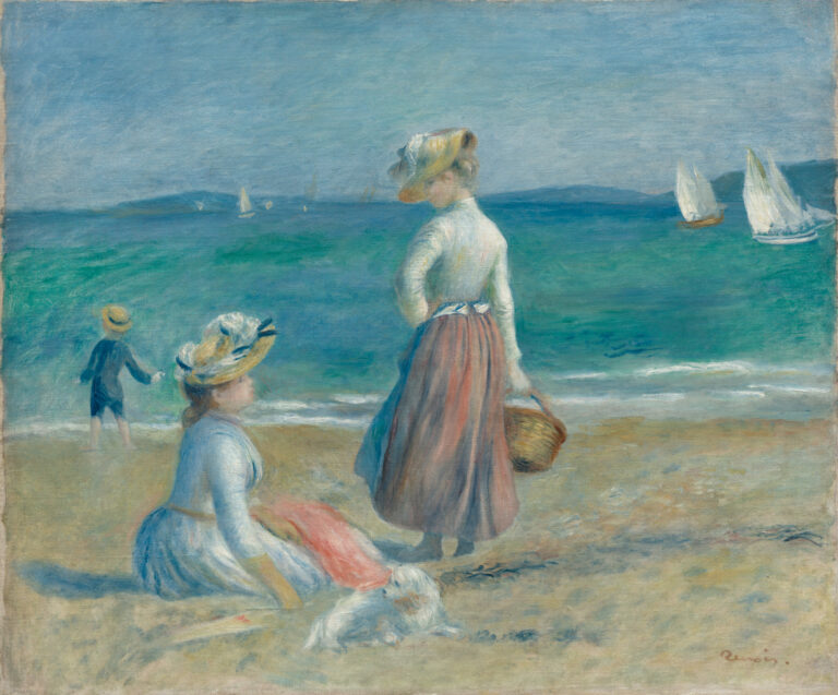 Figures on the Beach, Auguste Renoir, 1890, The Metropolitan Museum of Art, New York