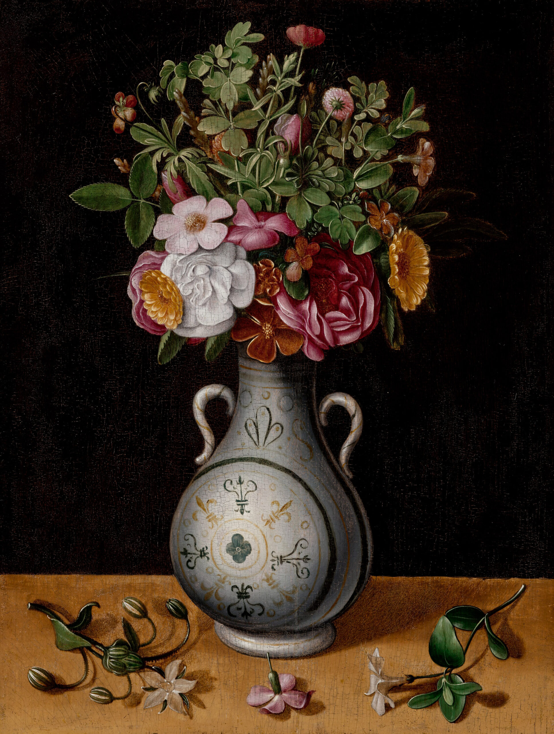 Bouquet of Flowers in a Two-Handled Vase, Ludger tom Ring the Younger, early 1560s, J. Paul Getty Museum, Los Angeles Bouquet of Flowers in a Two-Handled Vase, Ludger tom Ring the Younger, early 1560s, J. Paul Getty Museum, Los Angeles