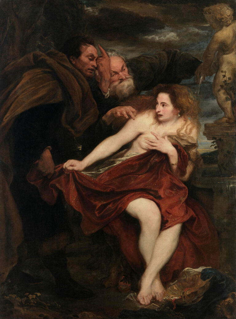Susanna and the Elders, Anthony van Dyck, circa 1622-1623, Alte Pinakothek, Munich