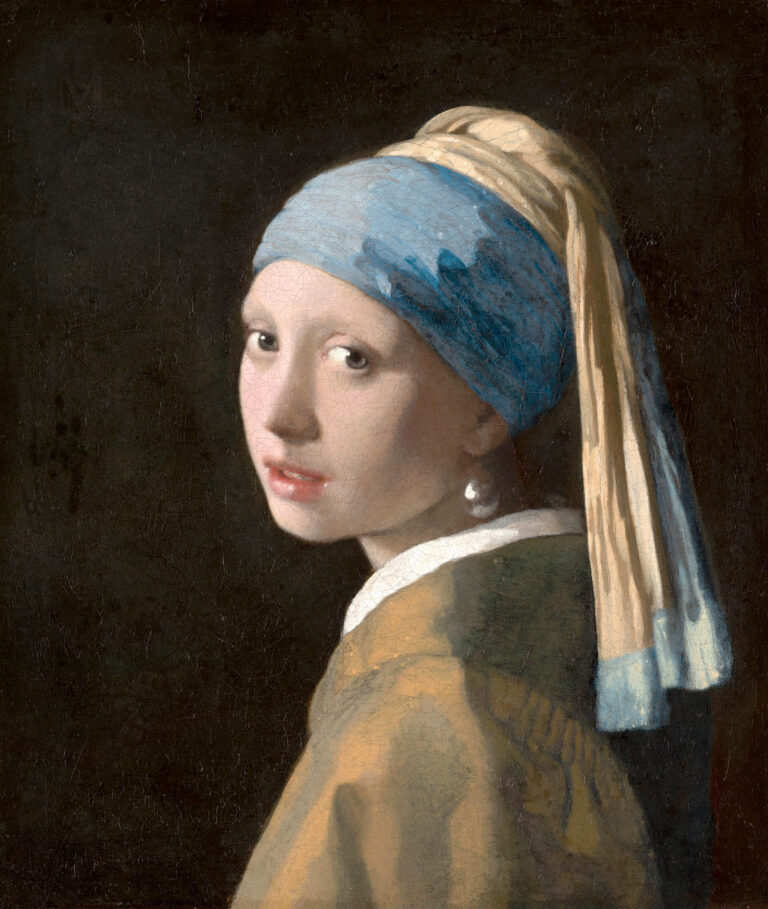 Girl with a Pearl Earring, Johannes Vermeer, circa 1665, Mauritshuis, The Hague