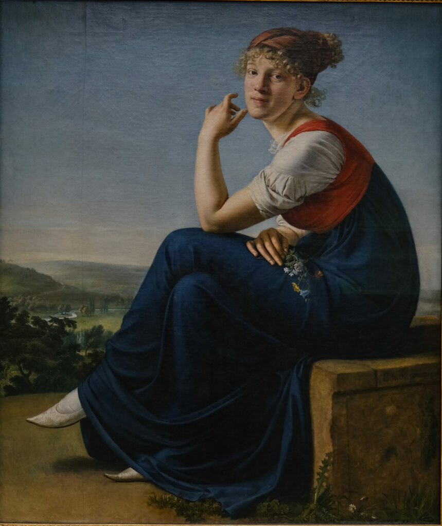 Portrait de Heinrike Dannecker, Gottlieb Schick, 1802, Staatliche Museen zu Berlin, Alte Nationalgalerie