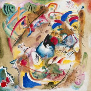 Wassily Kandinsky, Dreamlike Improvisation, 1913, Bavarian State Painting Collections – Collection of Modern Art in the Pinakothek der Moderne Munich
