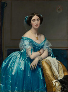 Joséphine-Éléonore-Marie-Pauline de Galard de Brassac de Béarn (1825–1860), Princess de Broglie, by Jean-Auguste-Dominique Ingres, 1851-1853, The Metropolitan Museum of Art, New York