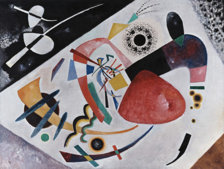 Tache rouge II, Vassily Kandinsky, 1921, Städtische Galerie im Lenbachhaus und Kunstbau, Munich