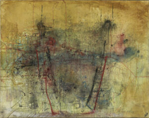 Composition jaune, Wols, vers 1947, Nationalgalerie, Neue Nationalgalerie, Berlin