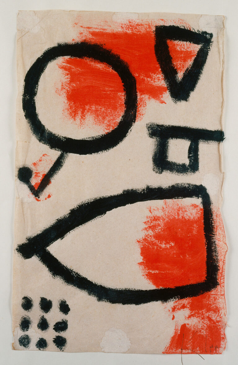 Alea jacta, Paul Klee, 1940, Städel Museum, Francfort-sur-le-Main
