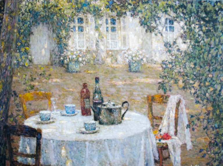 La Table au soleil, Henri Le Sidaner, 1911, Musée d'arts de Nantes