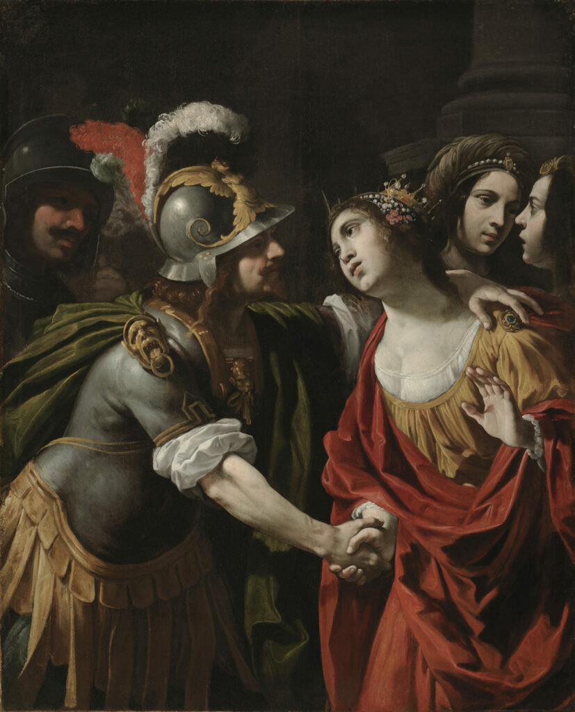 Dido and Aeneas, Rutilio Manetti, circa 1630, Los Angeles County Museum of Art (LACMA)