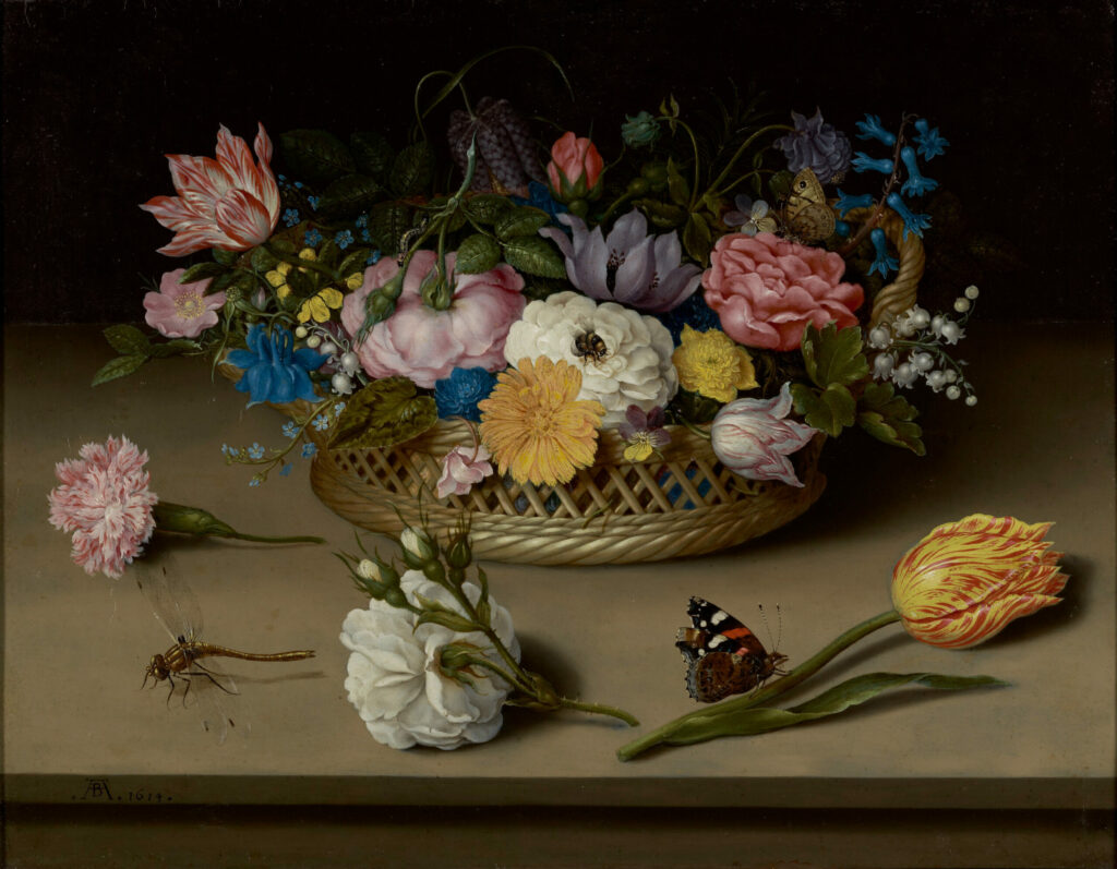 Flower Still Life, Ambrosius Bosschaert the Elder, 1614, J. Paul Getty Museum, Los Angeles
