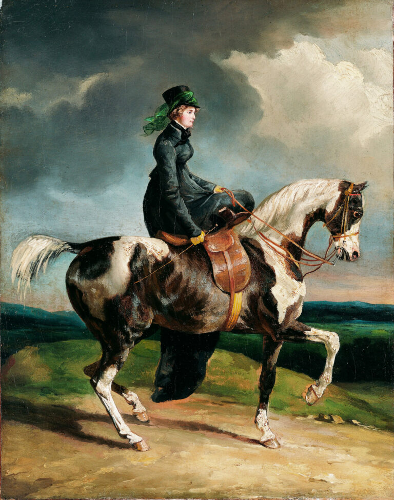 Horsewoman, Théodore Géricault, 1820 or later, The Metropolitan Museum of Art, New York